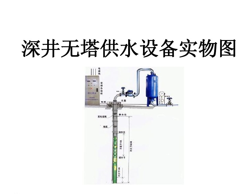 景德镇井泵无塔式供水设备